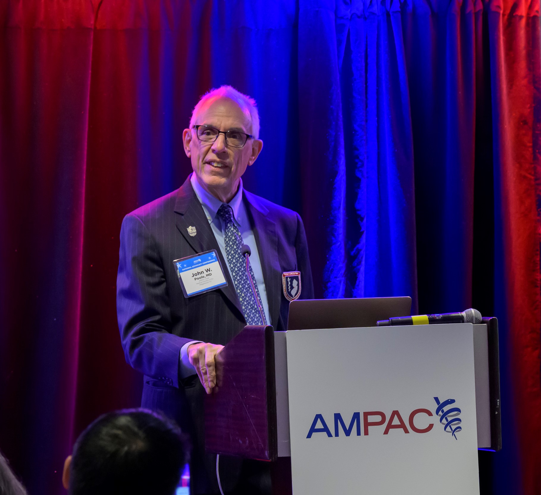 AMPAC Chair Dr. Poole