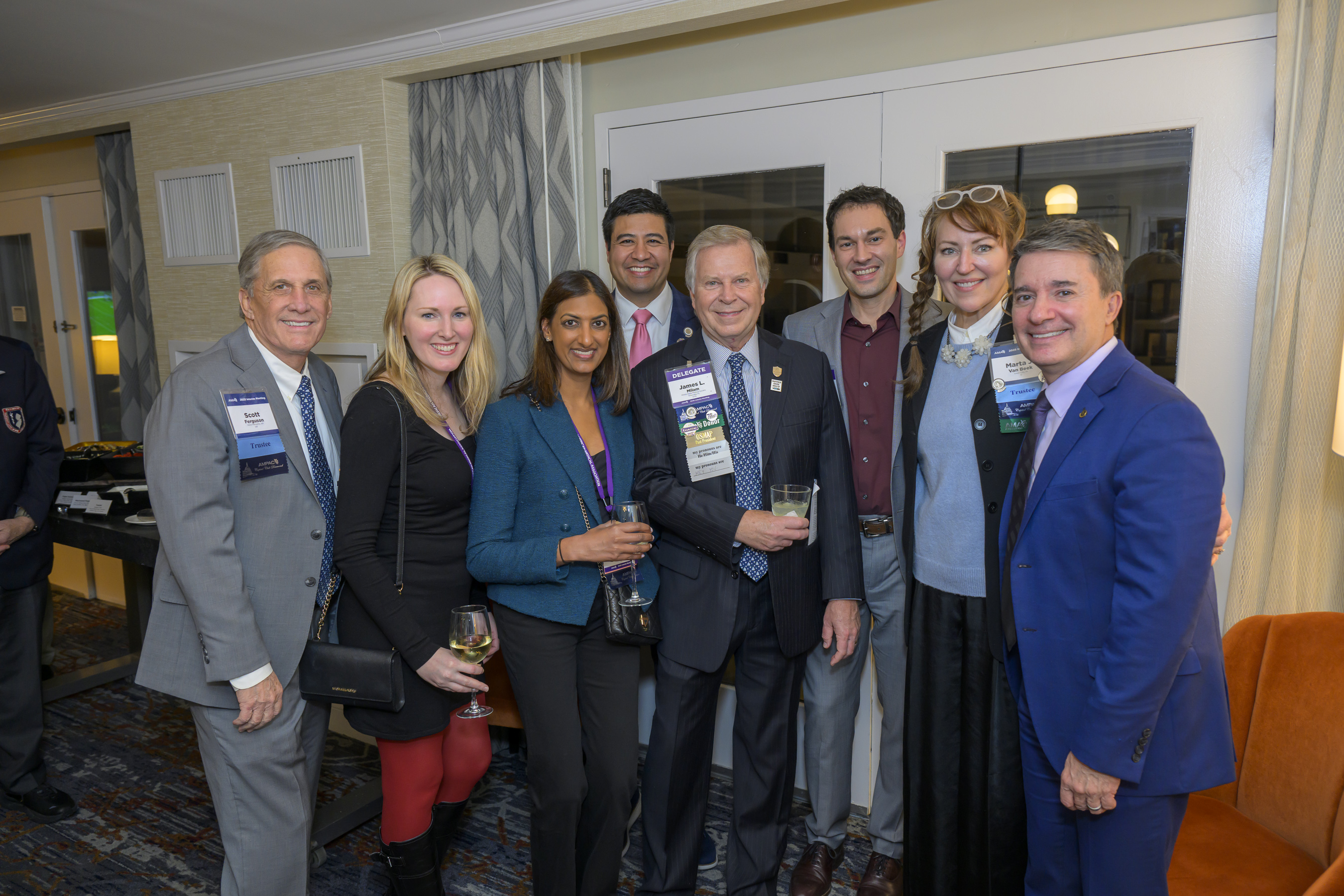 Dr. Whyte with some of our Diamond members