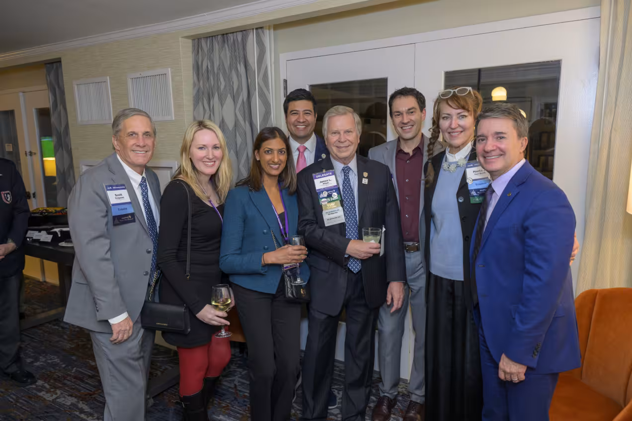 Dr. Whyte with some of our Diamond members